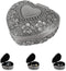 Vintage Heart Shaped Jewellery Box